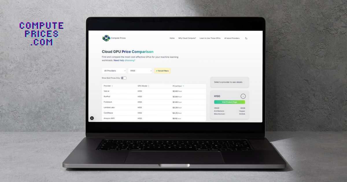 Tesla V100 GPU Pricing Specs Compare 11 Providers ComputePrices